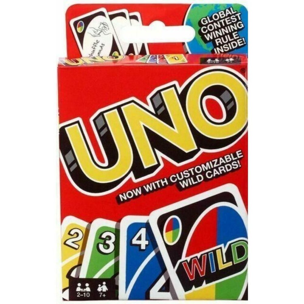UNO Fast Paced Color Number Matching Card Game for 2-10 Players Ages 7+ FUN!